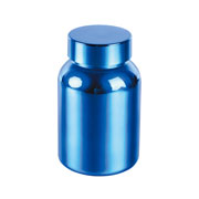 picture (image) of electroplating-plastic-bottles-blue-s.jpg